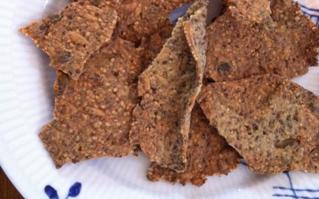Knækbrød uden gluten og mælk